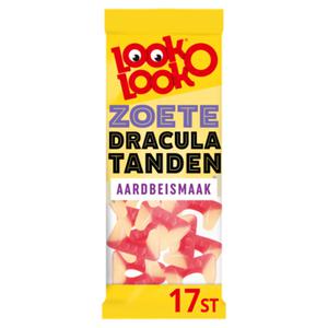 Look-O-Look Zoete Dracula Tanden Aardbeismaak 125g