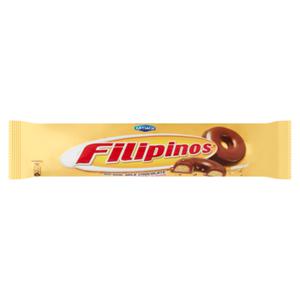 Filipinos with Real Milk Chocolate and Caramel Flavour 128g