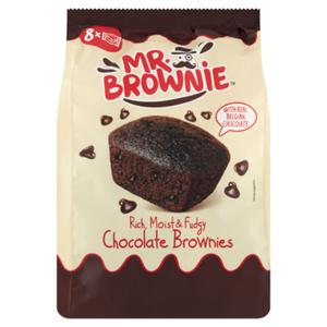 Mr. Brownie Chocolate Brownies 8 Stuks 200g