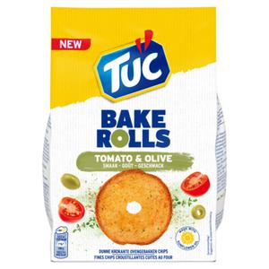 LU TUC Bake Rolls Crackers Tomato & Olive 150g