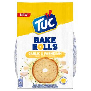 LU TUC Bake Rolls Crackers Garlic & Parmesan 150g