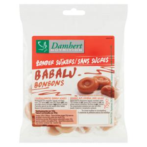 Damhert NUTRITION Damhert Zonder Suikers Babalu Caramel 75g