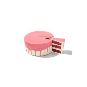 Hema dripcake roze red velvet 16 p.