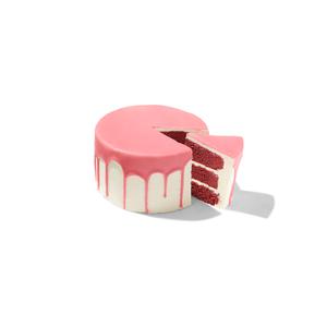 Hema dripcake roze red velvet 8 p.