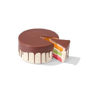 Hema dripcake chocolade drie kleuren 16 p.