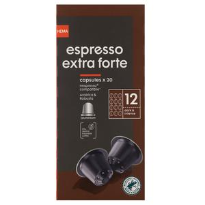 Hema koffiecups extra forte - 20 stuks