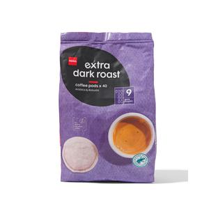 Hema koffiepads extra dark roast - 40 stuks