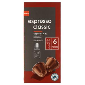 Hema koffiecups espresso classic - 20 stuks