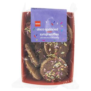 Hema stroopwafel chocolade gekleurde hagelslag 145gram