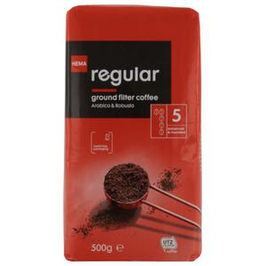 Hema filterkoffie regular - 500 gram