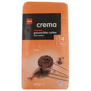 Hema filterkoffie crema - 500 gram