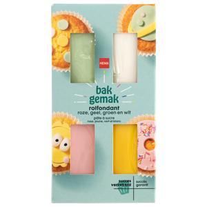 Hema rolfondant - 4 stuks