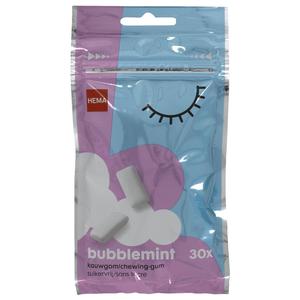 Hema suikervrije kauwgom bubblemint - 30 stuks