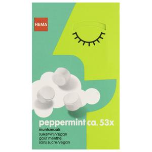 Hema suikervrije pastilles peppermint - 53 stuks