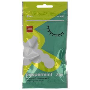 Hema suikervrije kauwgom peppermint - 30 stuks