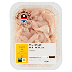 Jumbo Scharrelkip Filetreepjes 600g