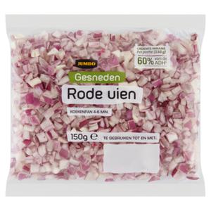 Jumbo Gesneden Rode Uien 150g