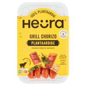 Heura Grill Chorizo Plantaardige Spanish Chorizo Sausages 216g