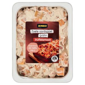 Jumbo Zoete Aardappel Gratin Truffelsmaak 400g