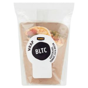 Jumbo Wrap BLTC Kaassalade, Tomaat, Sla & Bacon 130g