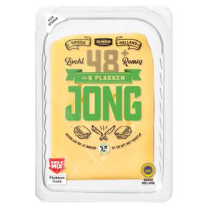 Jumbo Jonge Kaas 48+ Plakken 190g