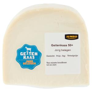 Jumbo Geitenkaas Jong Belegen 50+ ca. 350g