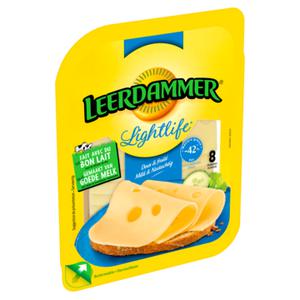 Leerdammer Lightlife Kaas 8 Plakken 160g