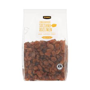 Jumbo Zongedroogde Sultana Rozijnen 500g