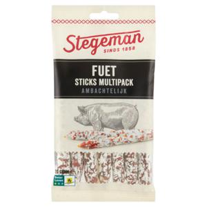 Stegeman Fuet Sticks Multipack Ambachtelijk 120g