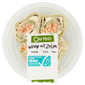 La Place Avocadowrap met Zalm en Kruidenroomkaas 85g