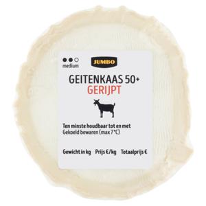 Jumbo Geitenkaas 50+ Gerijpt ca. 125g