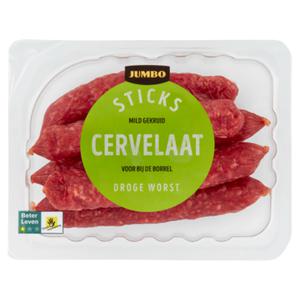 Jumbo Sticks Cervelaat Droge Worst 100g