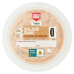 Jumbo Salade Rund in Rode Wijnsaus 125g