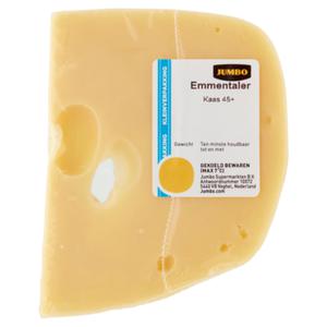 Jumbo Emmentaler Kaas 45+ Kleinverpakking 90g