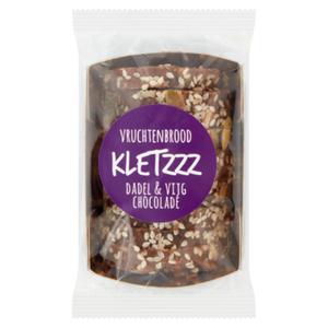 Kletzzz Vruchtenbrood Dadel & Vijg Chocolade 100g