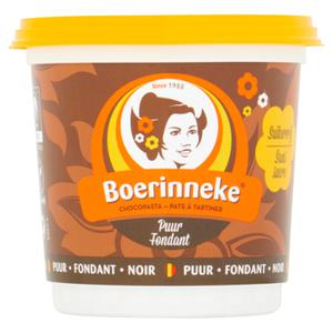 Boerinneke Chocopasta Puur Fondant Suikervrij 400g