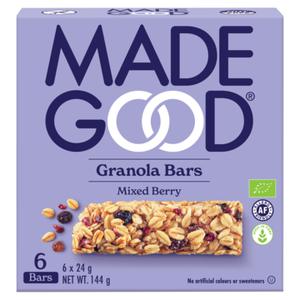 Made Good Mixed Berry Granola Bars 6 x 24g