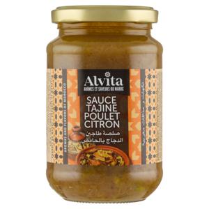 Alvita Sauce Tajine Poulet Citron 330g