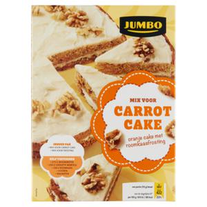 Jumbo Mix voor Carrot Cake 650g