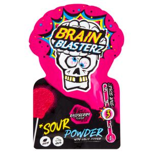 Brain Blasterz Raspberry Flavour Sour Powder 10g