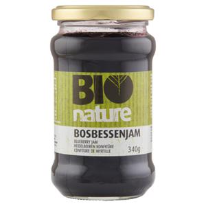 Bio Nature Bosbessenjam 340g