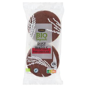 Jumbo Biologisch Rijstwafels Pure Chocolade 100g