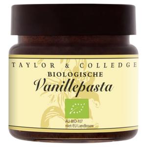 Taylor & Colledge biologische vanillepasta 65g