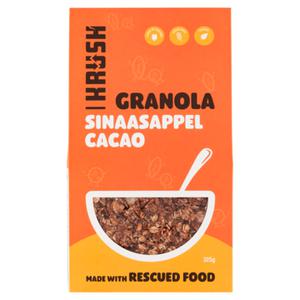 Krush Granola Sinaasappel Cacao 325g