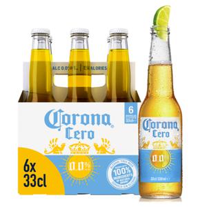 Corona Cero Alcoholvrij Bier Fles 6 x 33cl