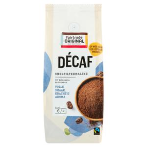 Fairtrade Orginal Decaf Snelfiltermaling 250g