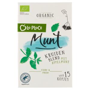 La Place Biologische Kruiden Blend met Appelmunt 15 Stuks