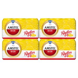 Amstel Radler Citroen Bier Blik 4 x 6 x 330ml