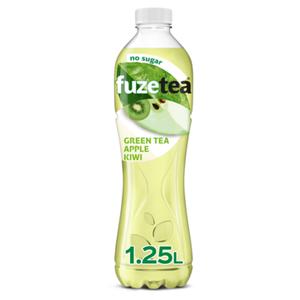 Fuze tea Green Tea Apple Kiwi No Sugar Pet 1. 25L