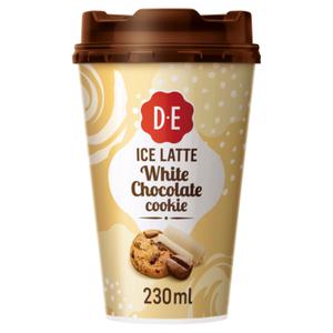 D-E Douwe Egberts Ice Latte White Chocolate Cookie IJskoffie 230ml